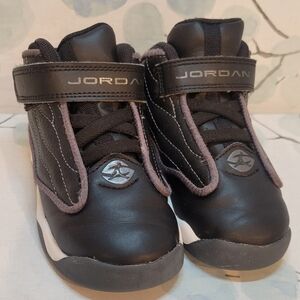 Air Jordan Pro Strong Black High Top Toddler Size 8C